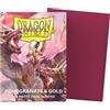 Cartemagic Dragon Shield bustine protettive Pomegranate Gold dual matte 100 pezzi