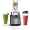Ninja Frullatore con Auto-iQ, miscelare in tazza, controlli One Touch, per frullati, frappè e dolcetti congelati, parti lavabili in lavastoviglie, lame in acciaio inox, 1000 W, 2 tazze da 700 ml