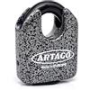Artago 68T/B Lucchetto Antifurto Massima Sicurezza BUNKER SELECTION, Approvato Sold Secure Gold ø15