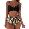 ZXTGBQ Costume Donna Due Pezzi Bikini Sexy Triangolo Top Costumi Bikini Set Sexy Brasiliana Beachwear Regolabile Costume da Bagno