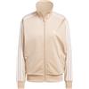 adidas Felpa Zip da Donna Beige IZ2758
