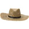 BESPORTBLE 2 Pezzi Parasole Cappelli Largo Spiaggia Paglia Cappello per Uomo Uomini Cappello Uso Estivo Cappucci da Sole Decorativo da Uomo di Moda Cannuccia