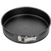 Zenker Tortiera Apribile Rotonda con Base Piatta, diametro 28 Cm, Black Metallic, Rivestimento Antiaderente (Colore: Nero Metallizzato), Quantità: 1 Pezzo