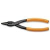 BETA - Pinza Becchi Diritti per Anelli Elastici di Sicurezza per Fori con Manici in PVC Antiscivolo, Pinza Professionale per Montaggio e Smontaggio Seeger Interni Officina, 140 mm, 1032K 140X09