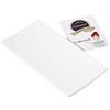 Adsamm® / foglio di feltro autoadesivo/Bianco / 100x200 mm/Rettangolare/piedini per mobili in feltro da 3.5 mm di spessore/pad protettivo per mobili e arredi