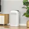 HOMCOM Purificatore d'Aria Filtro HEPA Triplo Strato 3 Velocità Ricondizionato