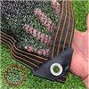 OTIGA Rete Ombreggiante A 3 Pin Anti-Uv 50%-55%,Tessuto Schermo Privacy Awnings Panno Per Esterni Antistrappo,Per Frutta Fiori Colture Serre Posto Auto Coperto Piscina (3mx4m/9.8ftx13.1ft)