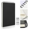 KITDAHOM Sketchbook A4 - Album da Disegno A4-60 fogli/120 pagine - 160 g, con cartone resistente, ideale per disegnare e fare schizzi in studi, scuole o case