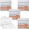 EWANTO Varta Power One 24607-60 batterie per apparecchi acustici, 10 x 6 blister PR41, con custodia per 2 batterie per apparecchi acustici (10, 13, 312, 675), per 2 pile a bottone fino a 12 x 6 mm (Ø x H)