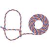 Weaver Livestock Weaver Leather Capezza in corda per bestiame, blu/corallo/grigio, 2,1 m