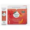 Generico Tasty H2O Pesca e Ibisco, con Magnesio e Vitamine B6 e B12, Senza Zuccheri e Calorie, 12 Stick Solubili in Acqua