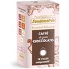 SANDEMETRIO OPIFICIO ERBORISTICO Sandemetrio Premium Selection Caffè al Gusto Cioccolato, 18 Cialde Compostabili