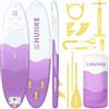 HUIIKE Tavola Sup Gonfiabile Adulti con Accessori Inclusi, Pagaia, Pinne, Pompa. Stand Up Paddle Board con Grande Stabilità e Resistenza. 305 x 84 x 15 cm, Carico Massimo 130 kg