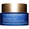Clarins Multi-Active Nuit Creme Legere Pnm 50 ml Crema Notte Rivitalizzante