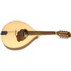 GEWA Mandola Pro Natura Silver - Mandola piatta - Forma portoghese - Tavola armonica in abete massello - Fondo/fasce in noce - Piastra armonica in legno intarsiata - Made in Europe