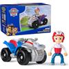 Paw Patrol, Ryder's ATV veicolo giocattolo con action figure da collezione, giocattoli sostenibili per bambini per ragazzi e ragazze dai 3 anni in su