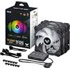 Asus - Lots de 3 Ventilateurs TUF Gapming TF120 ARGB Noir