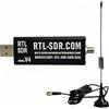 Generico SDR V4 Ricevitore Radio Software Defined, 500kHz-1.7GHz, HF/UHF/VHF, TCXO 1PPM, Bias-Tee, Case in Alluminio