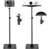VEVOR Supporto per Proiettore Mobile da Terra da 30 x 40 x 157 cm, Altezza Regolabile da 72 a 157 cm, Supporto da Pavimento Girevole a 360° per Proiettori, Multifunzionale per Film all'Aperto