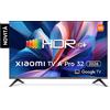 XIAOMI TV 32 A Pro 2026 QLED, SMART TV, ", HD+, Processore Quad Cortex A53, Black, Classe E