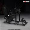 Dardoo Alluminio Cockpit Del Simulatore Di Corse Con Sedile Nero Thrustmaster