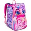 SJ GANG STYLE JAM GANG Zaino Doppio Scomparto Estensibile, Rosa, Maxi Capienza, Schienale Preformato, Bambina, Scuola Elementare
