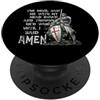 The Devil Saw Me Knights Of God - Dresse The Devil Saw Me With My Head Down Thought He'D Won Knights PopSockets PopGrip Adesivo