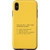 Software Engineer Tech Nerd Geek Studio Custodia per iPhone XS Max 2 Cose difficili Informatica Programmatore Divertente Meme di codifica