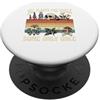 Giardiniere Giardino Abbigliamento Piant Maglietta Da Giardino Da Donna, Fiorista, Hobby, PopSockets PopGrip Adesivo