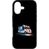 Paint Dripping Patriotic 4th of July US Custodia per iPhone 17 Ice Cream Truck Bandiera Americana USA Drip Graffiti Amante