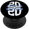 COOL SOCCER DESIGNS AND OUTFITS 6 ANNI EDIZIONE LIMITATA 2020 CALCIO 6° COMPLEANNO PopSockets PopGrip Adesivo