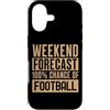 UK Football Fun Custodia per iPhone 17 Previsioni divertenti del fine settimana del gioco di calcio 100% di probabilità di calcio