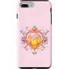 Softball Girls Outfits with Drip Style Custodia per iPhone 7 Plus/8 Plus Softball Kawaii Cuore Pastello Carino Pipistrelli Dolce Sport