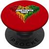 Cute Juneteenth Designs for Men Women Ki Juneteenth Ricordando i miei antenati Donne nere Juneteenth PopSockets PopGrip Adesivo