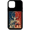 Mythology Atlas Titan Cosmic Strength He Custodia per iPhone 12 mini Atlante cosmico Titano greco Holding Stars Sky