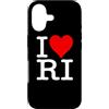 I HEART LOVE RHODE ISLAND Custodia per iPhone 17 I LOVE HEART RODE ISLAND RI