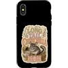 Jimbeels Custodia per iPhone X/XS Long Tail Chinchilla Mom Roditore