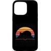 Reading Cat Lover Bookworm Mom Sunset Custodia per iPhone 15 Pro Max Prenota Mom Cat Lover va bene con una buona lettura