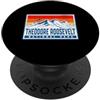 Theodore Roosevelt National Park North D Parco nazionale Theodore Roosevelt PopSockets PopGrip Adesivo