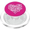 I Woke Up Sexy As Hell Again. Shape Of H I Woke Up Sexy As Hell Again Camicia Rosa PopSockets PopGrip per MagSafe