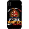 Ramen And Gaming Anime Gifts For Boys Ki Custodia per iPhone XS Max Solo un ragazzo che ama anime ramen e gioco giapponese gamer