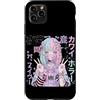 Kawaii Horror Anime Manga Goth Creepy Pa Custodia per iPhone 11 Pro Max Kawaii Horror Anime Ragazza Manga Pastello Goth Vaporwave Waifu