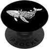 Steampunk Vintage Retro Future Designs Steampunk Whale Vintage Meccanico Meccanico Orologio Retro PopSockets PopGrip Adesivo