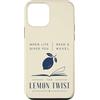 Literary Citrus Collective Custodia per iPhone 12 mini Leggi un romanzo The Lemon Twist Book Lover Reader
