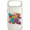 Funny Nineties 90s Costume Party Back to Custodia per iPhone Air Back to 90s Nostalgia Roller Skate Boombox Cassette anni Novanta