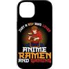 Ramen And Gaming Anime Gifts For Boys Ki Custodia per iPhone 14 Solo un ragazzo che ama anime ramen e gioco giapponese gamer