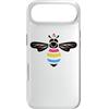 Pansexual Flag Bee Tees Custodia per iPhone Air Bandiera pansessuale ape
