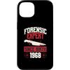 True Crime Merch for Investigative Crime Custodia per iPhone 13 Esperto forense dalla nascita 1968 Compleanno a tema crimine vero