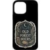 Jimbeels Custodia per iPhone 13 Pro Max Old Forest Hours bosco felci funghi