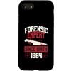 True Crime Merch for Investigative Crime Custodia per iPhone SE (2020) / 7/8 Esperto forense dalla nascita 1964 Compleanno a tema crimine vero